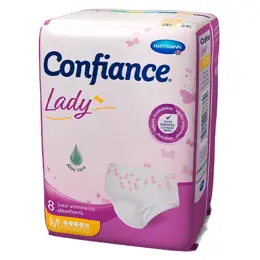 Hartmann Confiance Lady Sous-Vêtements à l'Aloe Vera 5 Gouttes Taille M 8 unités