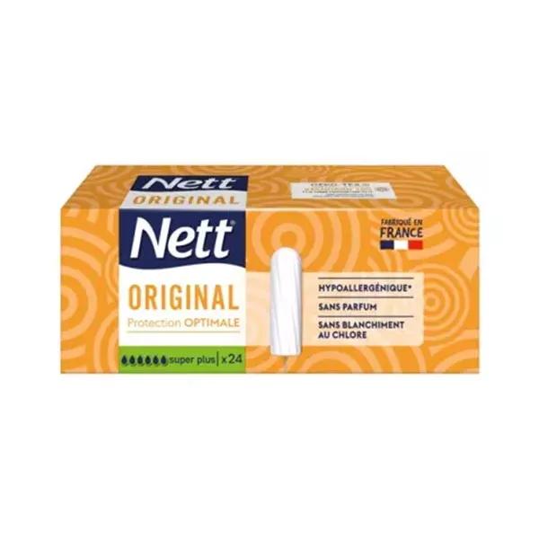 Nett Original Tampones Protección Super Plus 24 unidades