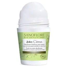 Sanoflore Déodorant Fraîcheur Citrus Roll-On 24h Bio 50ml