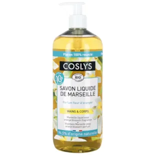 Coslys Marseille Soap with Orange Blossom Scent 1 L