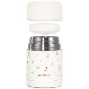 Miniland Valencia Baby Food Thermos 700ml + 2 Inner Airtight Containers