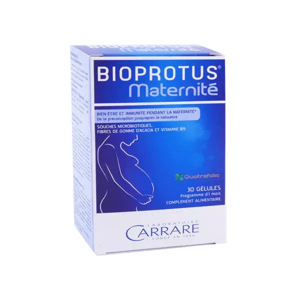 Carrare Bioprotus Maternidad Caja con 30 comprimidos