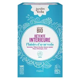 Jardin Veda Plaisirs d'Ayurveda Détente Intérieure Bio 20 infusettes