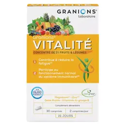 Granions Vitalité 30 comprimés