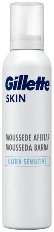 Gillette Skin Ultra Sensitive Espuma Afeitar Maquinilla 240 ml