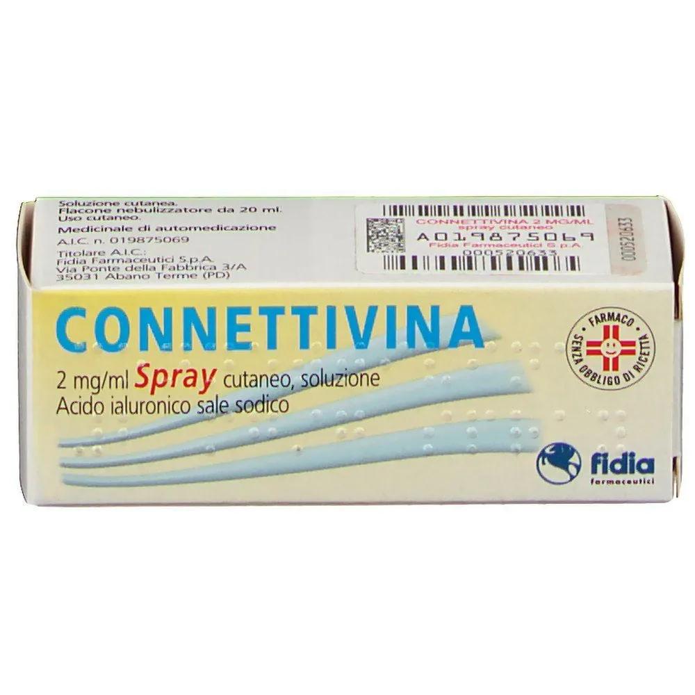 Connettivina Spray Cutaneo 2mg/ml Acido Ialuronico 20 ml