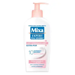 Mixa Visage Lait Démaquillant Extra-Pur 200ml