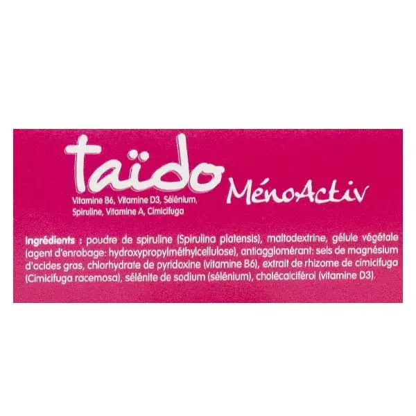 Taïdo MénoActiv 60 capsules