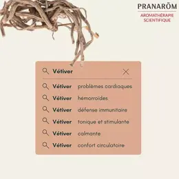 Pranarom Huile Essentielle Vétiver 5ml