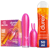 Durex VIBE & TEASE Bunny Vibromasseur 2 en 1 + Lubrifiant Effet Chaleur 50 ml