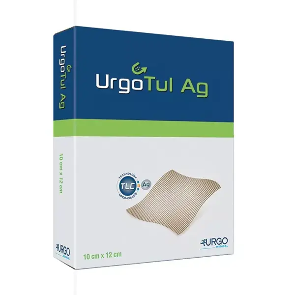 Urgo Urgotul AG Lite Hydrocellular Dressing 10cm x 12cm 16 Units