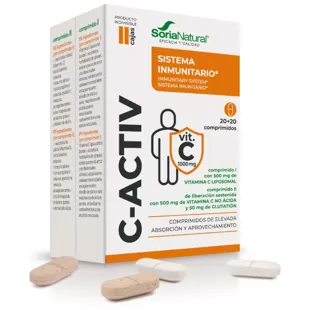 Soria Natural C-Activ 40 Tablets