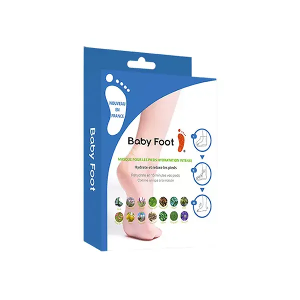 Bloomup Baby Foot Masque pour les Pieds Hydratation Intense