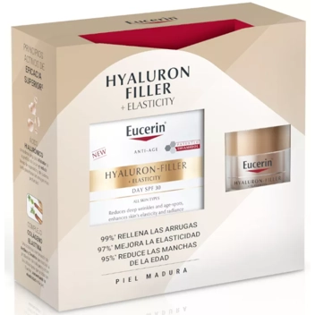 Eucerin Hyaluron Filler Pack Elasticity Dia Anti-Envelhecimento 50ml +  Minitalla Noite - Atida