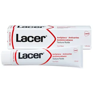 Lacer Anticavity Toothpaste Gel 125 ml
