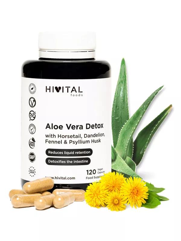 Hivital Aloe Vera Detox 120 Cápsulas