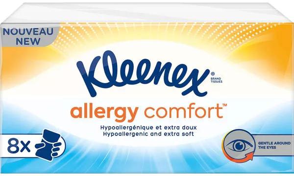 Kleenex Pañuelos Allergy Comfort 8 Paquetes