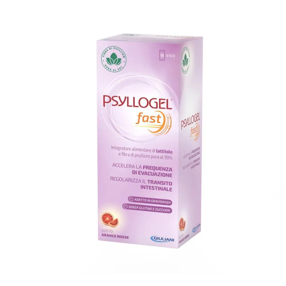 Psyllogel Fast Integratore Per Il Transito Intestinale 10 Stick