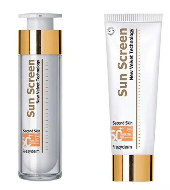Frezyderm Velvet Sonnenschutz Gesicht SPF50+ 50ml + Frezyderm Velvet Sonnenschutz Körper SPF50+ 125ml