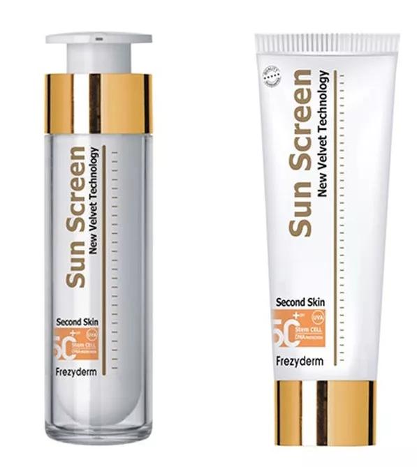 Frezyderm Velours Crème Solaire Visage SPF50+ 50 ml + Frezyderm Velours Crème Solaire Corps SPF50+ 125 ml