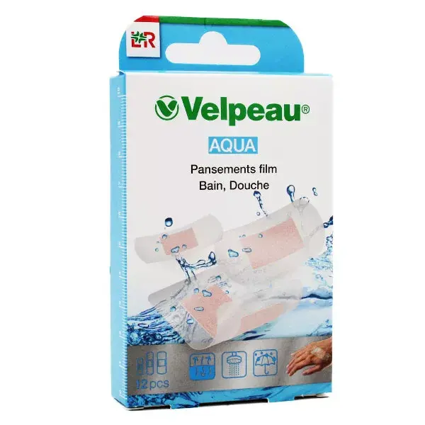 L&R Velpeau Aqua Film Bath & Shower Dressing 12 units