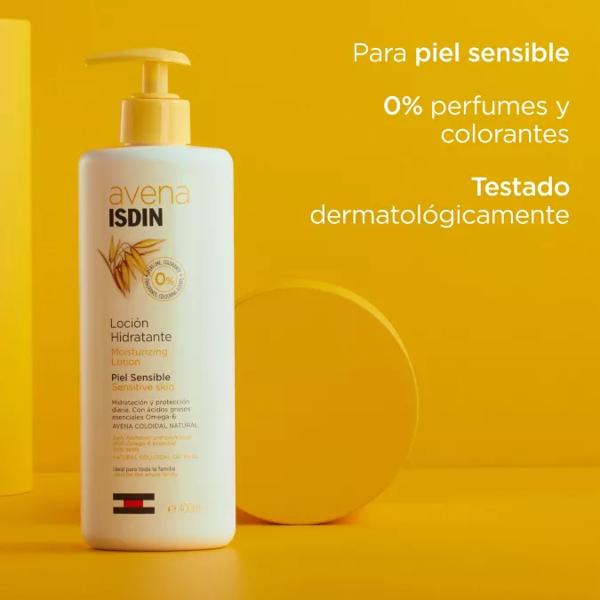 Isdin Haferflocken Omega-6 Körperlotion 400ml