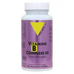 Vit'all+ VITAMINES B COMPLEXE 50 Action Prolongée 100 comprimés sécables