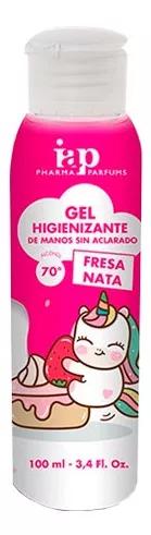 Iap Pharma Gel Higienizante Nata e Morango 100 ml