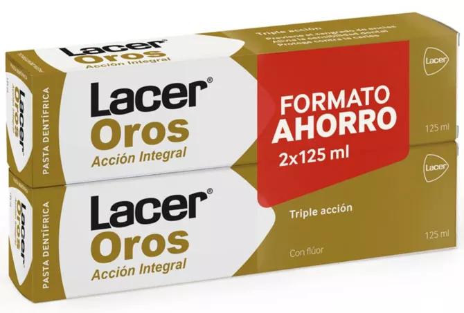 Lacer Oros Zahnpasta 2x125 ml