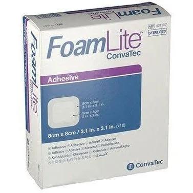 Convatec Foam Lite Medicazione 8x8 cm 10 Pezzi