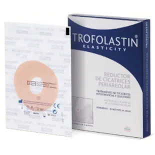 Trofolastin Periareolar Scar Reducer UPF 50+ Protection 3x2 Dressings