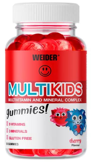 Weider Multikids Vitaminas y Minerales 50 Gominolas