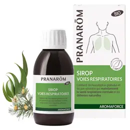 Pranarom Aromaforce Sirop Voies Respiratoires Bio 150ml