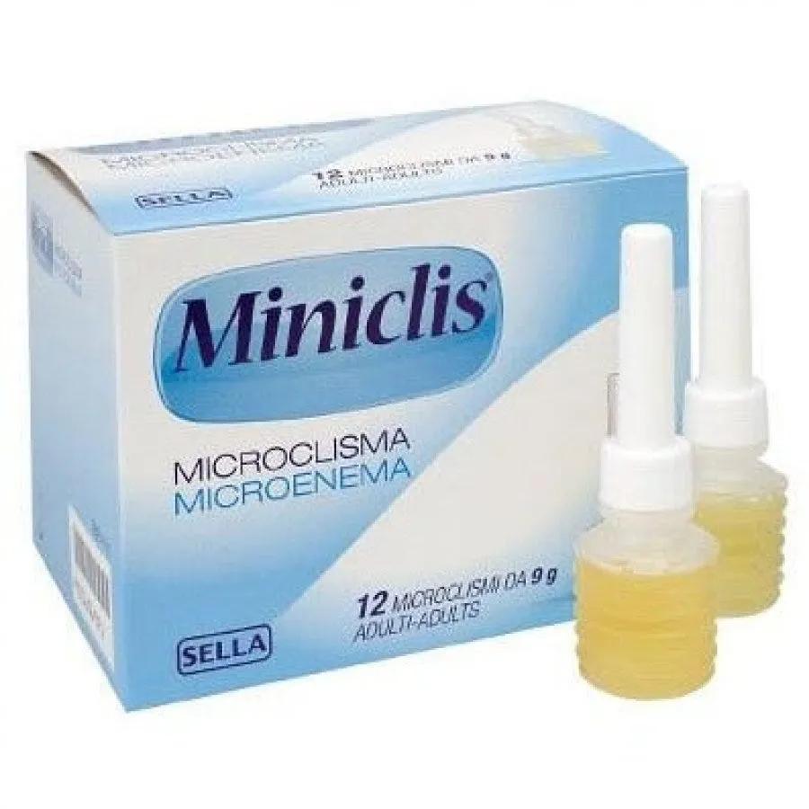 Miniclis Adulti per Stitichezza 9g 12microclismi Cl II