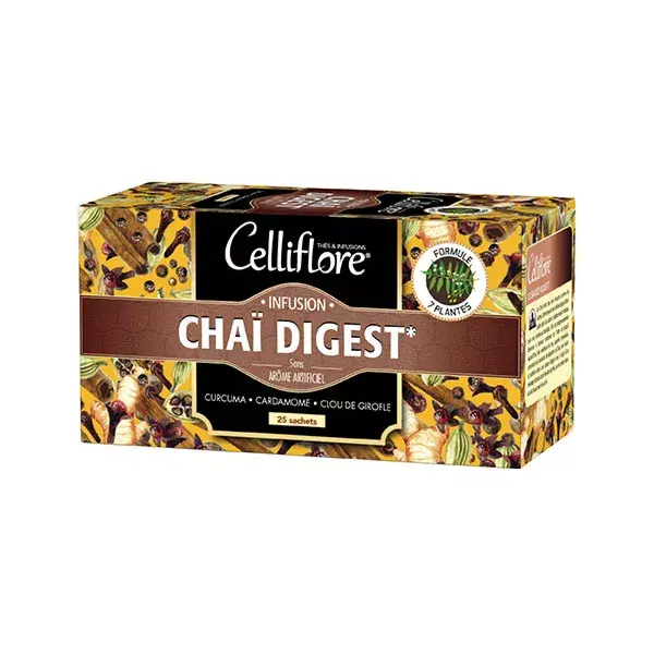 Celliflore Infusion Chai Digest 25 sachets