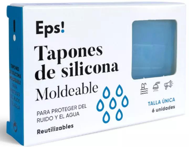 EPS! Tappo in silicone modellabile misura U 6 unità