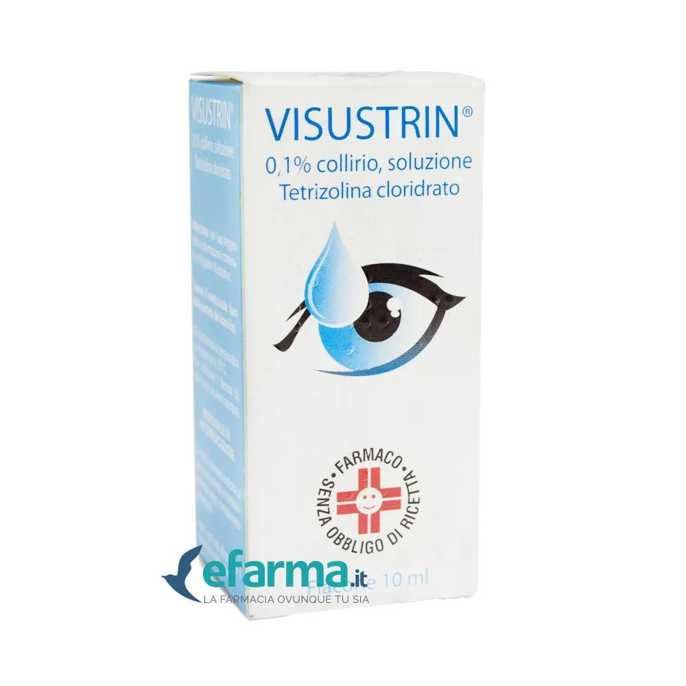 Visustrin 100 mg/100 ml Tetrizolina cloridrato Collirio 10 ml