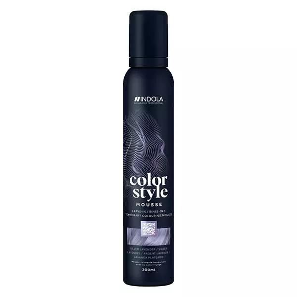 INDOLA COLOR STYLE MOUSSE Argent Lavande 200ml
