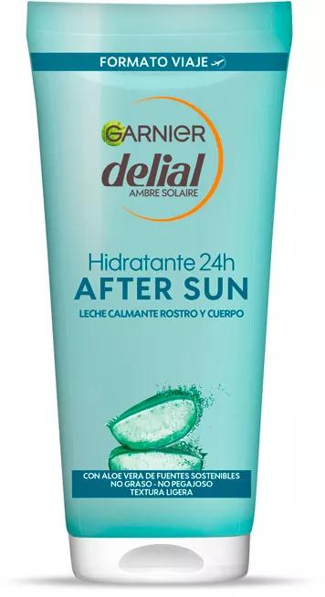 Garnier Delial Hydratant 24H Lait Apaisant Après Soleil à l'Aloe Vera 100 ml