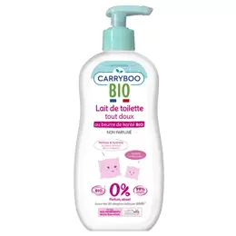 Carryboo Soins Lait de Toilette Tout Doux Beurre de Karité Bio 500ml