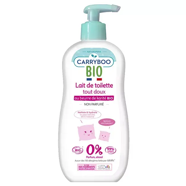 Carryboo Care Very Gentle Cleansing Milk Shea Butter Organic 500ml