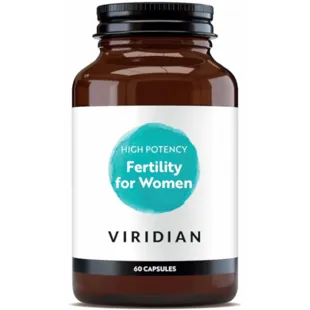 Viridian Fertility para Mujeres 60 Cápsulas Vegetales