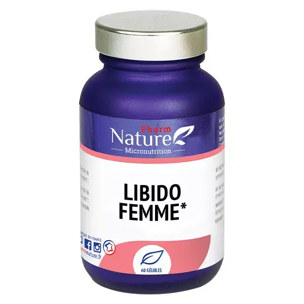 Pharm Nature Micronutrition Libido Femme 60 gélules