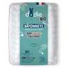 Dodie Hygiène & Soin Bâtonnets Embouts Sécurité Bio 60 unités