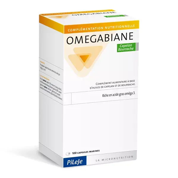 Pileje Omegabiane 3-6-9 100 capsules