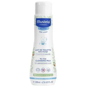 Mustela Reinigungsmilchlotion ohne Abspülen, 200 ml