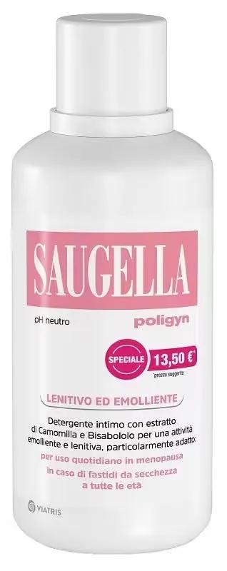 Saugella Poligyn Detergente Intimo Donna pH Neutro PROMO 500 ml