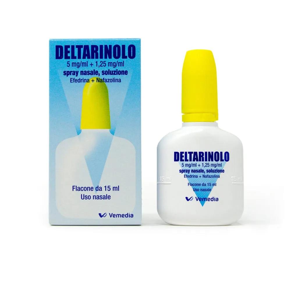 Deltarinolo Spray Nasale Utile In Caso Di Congestionamento Nasale Flacone Da 15 ml