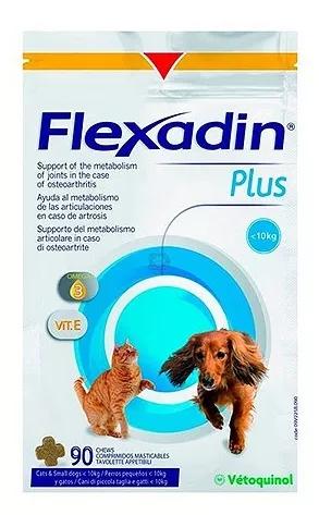 Flexadin Plus Cães Pequenos e Gatos 90 Comprimidos