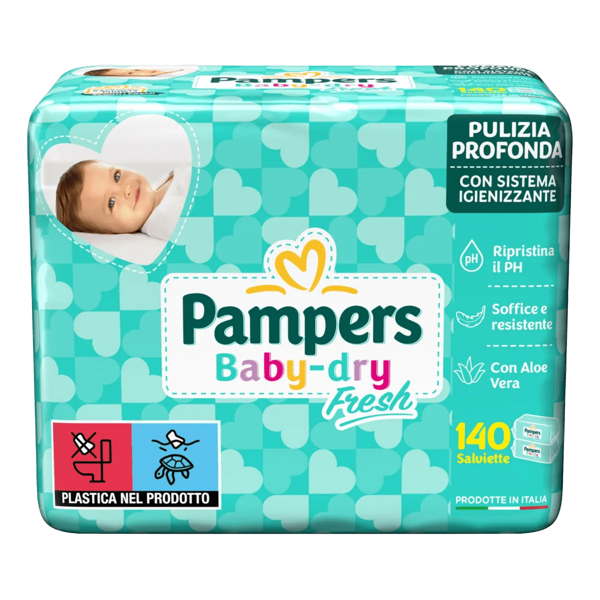 Pampers Baby Fresh Formula Esclusiva Salviettine 140 Pezzi